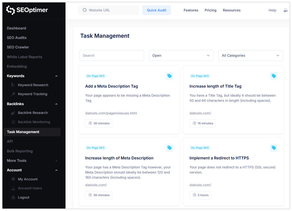 Task Management